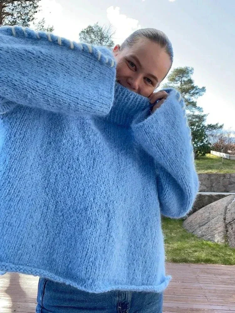 LP | Maglia oversize lavorata a maglia