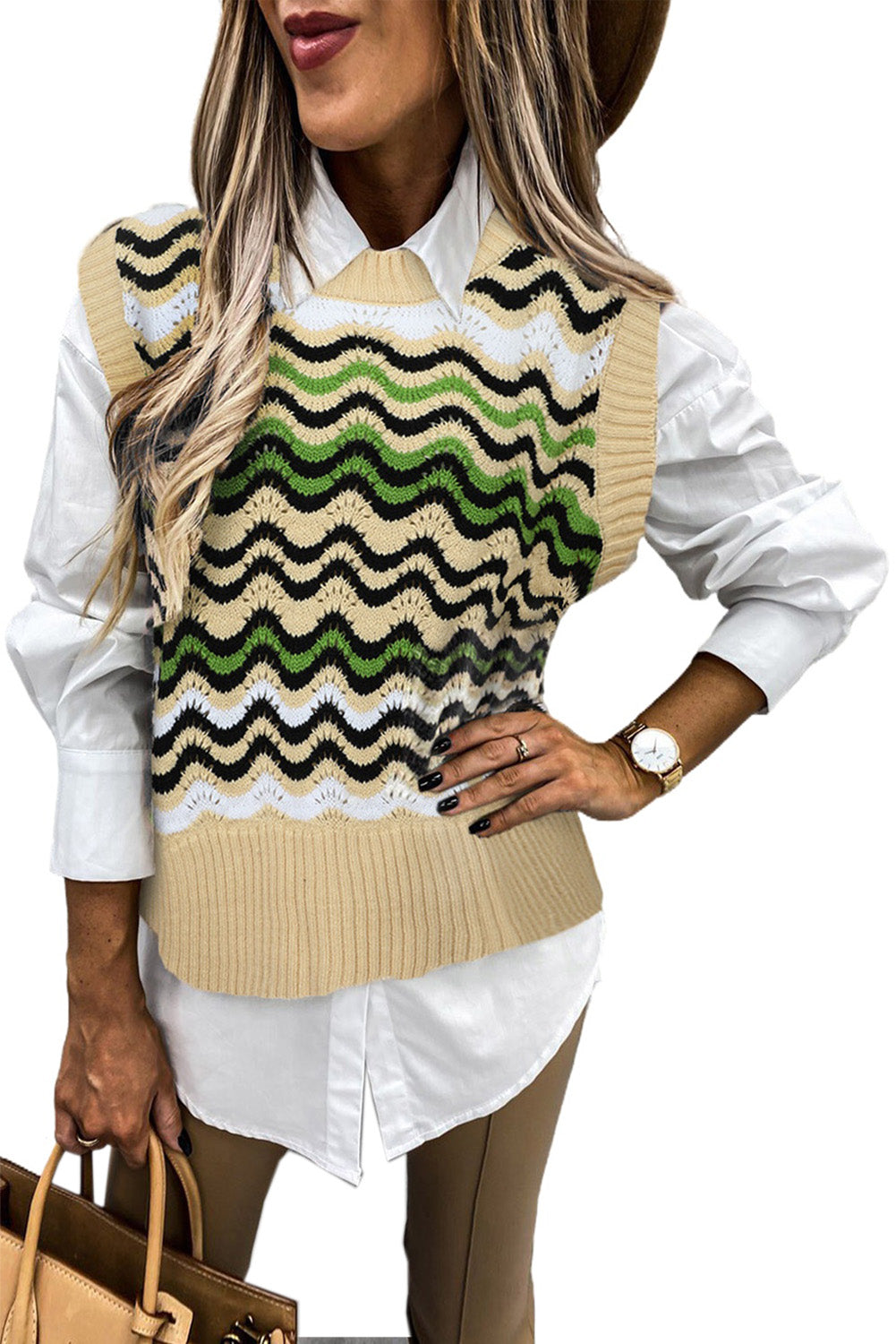 Maglione in stile vintage senza tempo