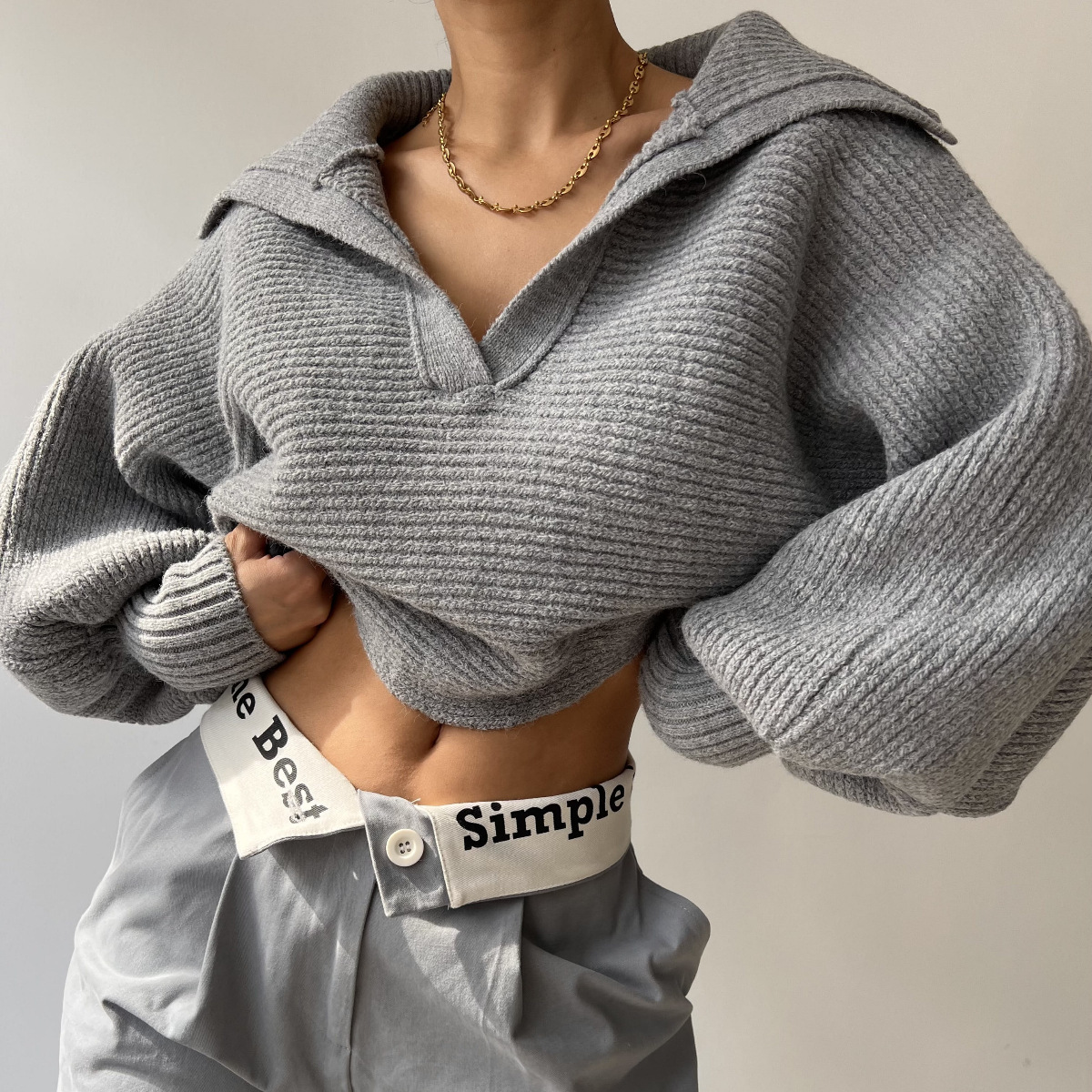 Maglione dal design raffinato