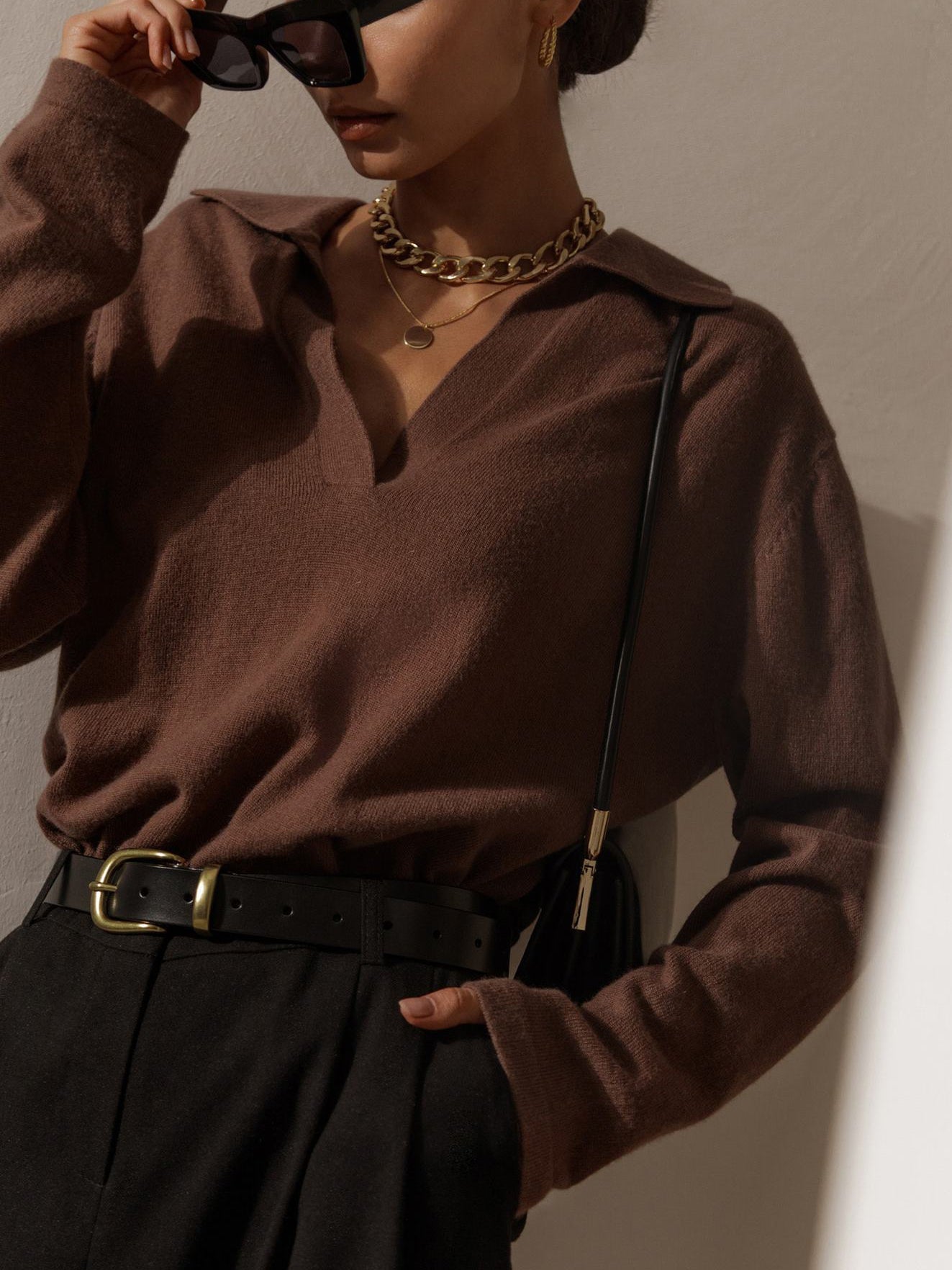 Maglione in stile vintage senza tempo