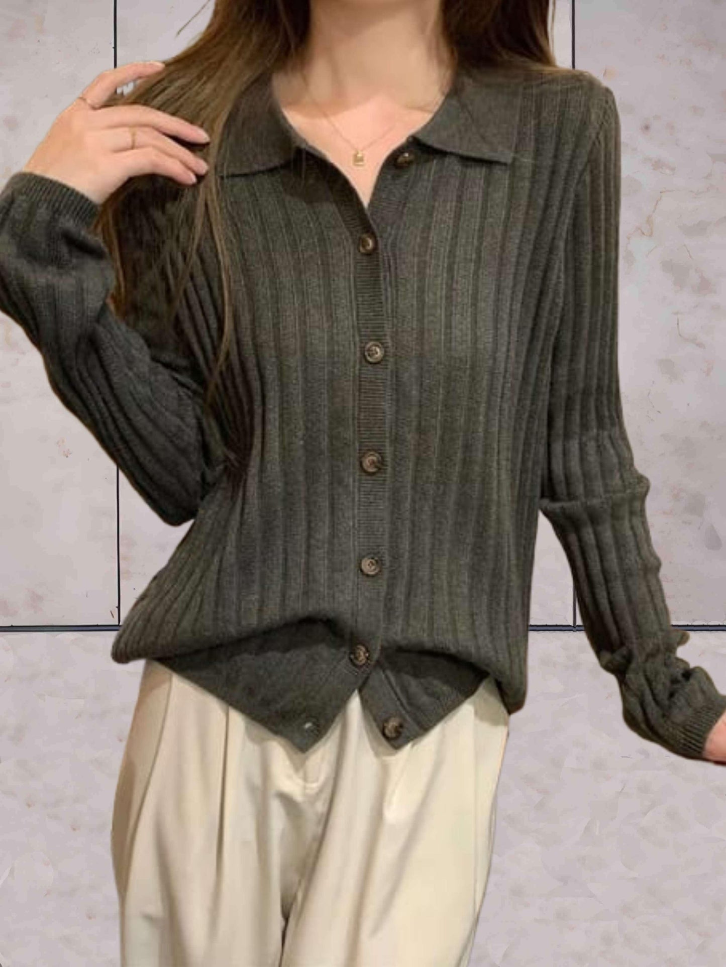 Maglione dal design classico