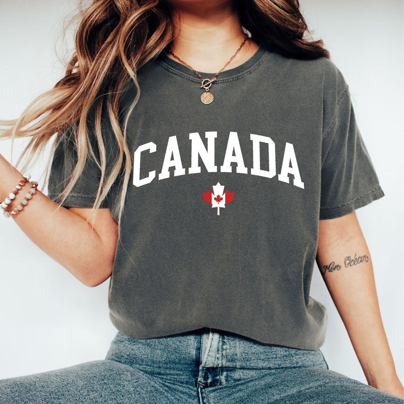 Women's Canada Travel Short Sleeve T-shirt elevenforest