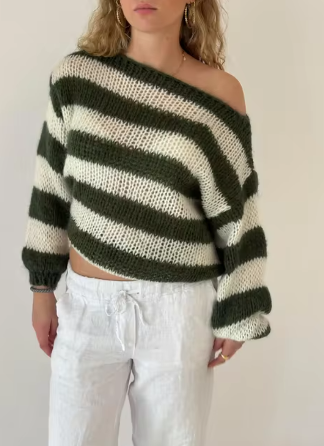 Maglione in stile vintage senza tempo
