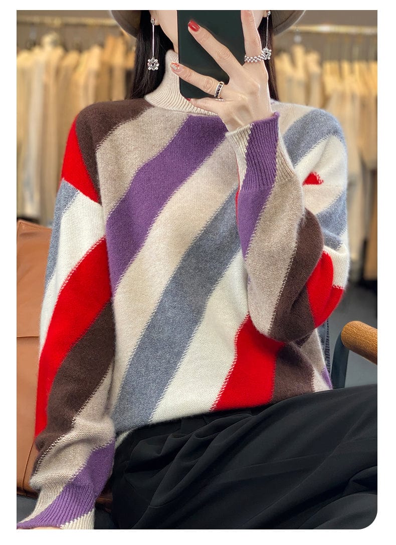 LP | Maglia dolcevita a contrasto 2024