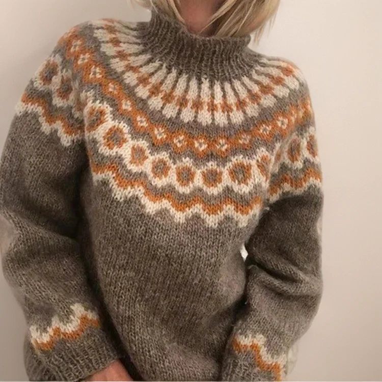 Maglione in stile vintage senza tempo