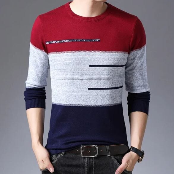 LP | Maglia in cotone a righe