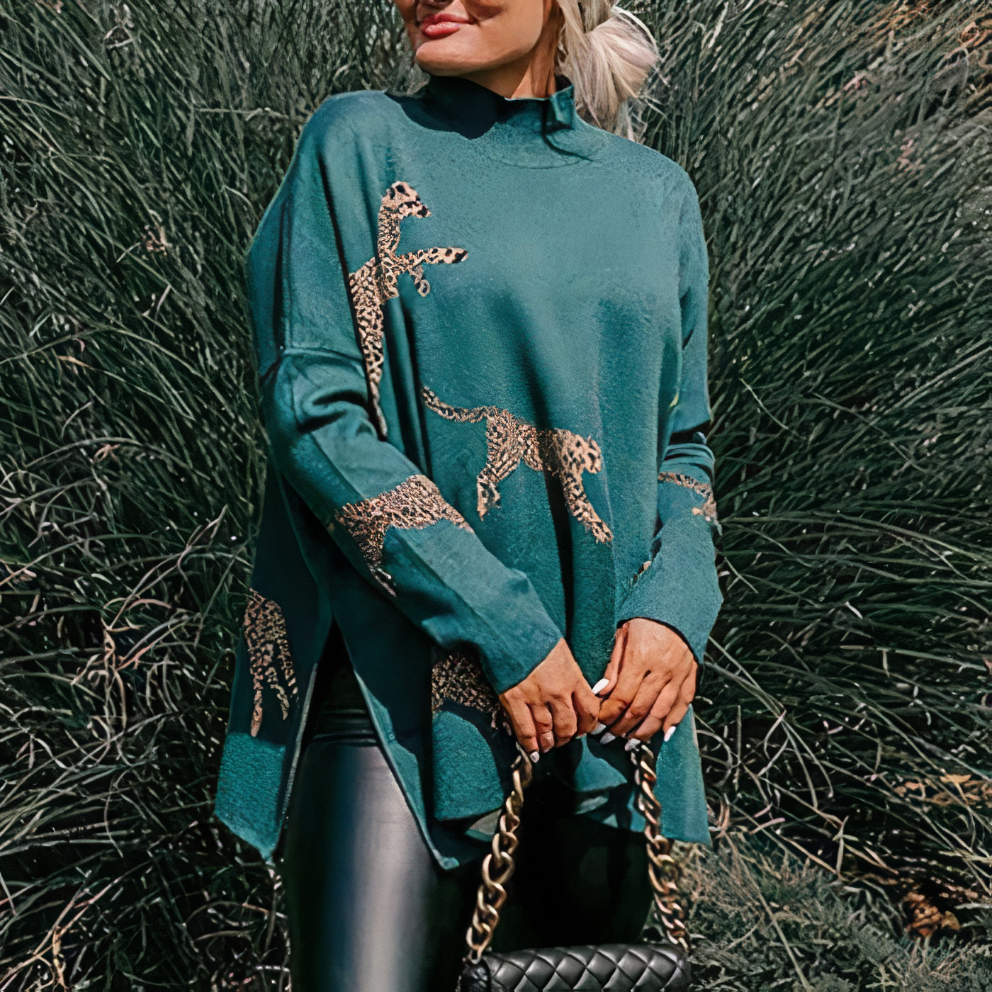 Maglione in stile vintage senza tempo