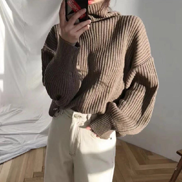 Maglione dal design curato