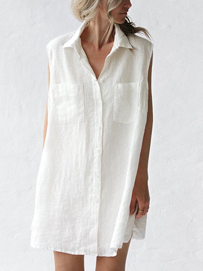 Women's Casual Elegant Sleeveless Shirt