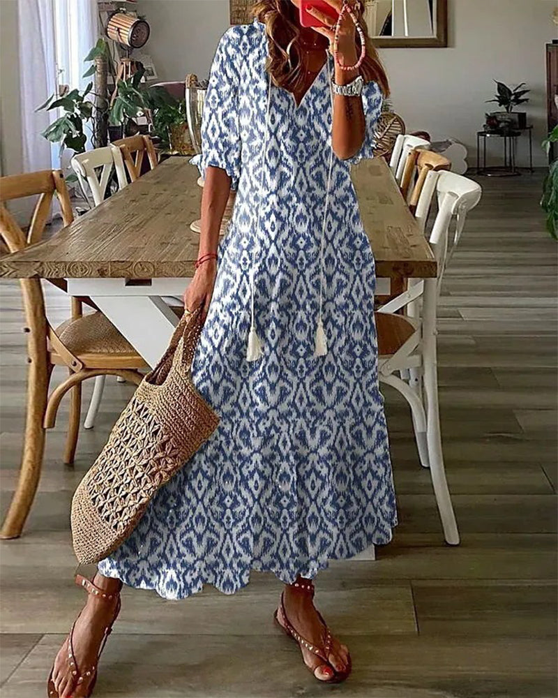 ER | Maxi abito estivo elegante
