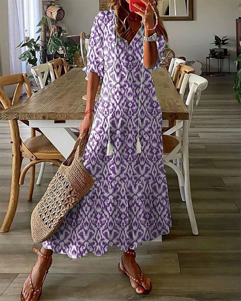ER | Maxi abito estivo elegante