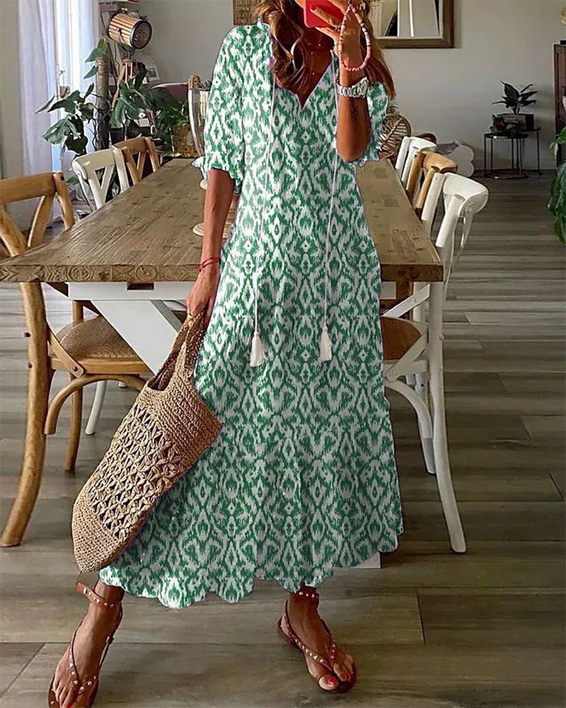ER | Maxi abito estivo elegante