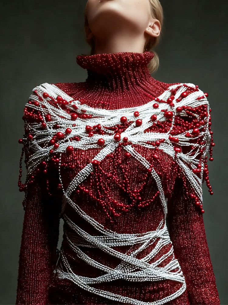 Maglione splendidamente realizzato
