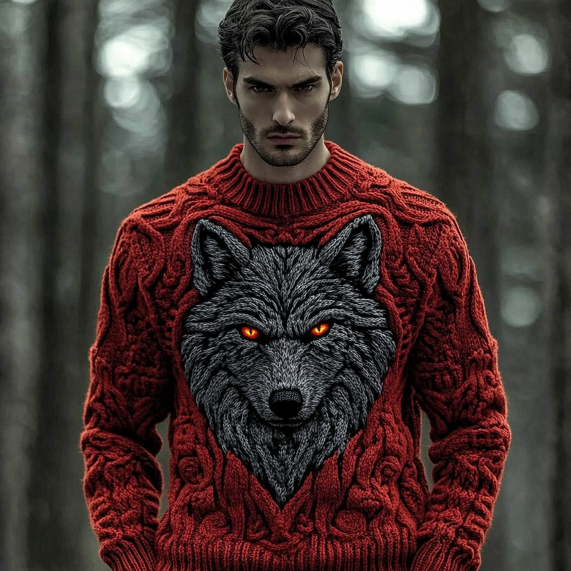Maglione in stile vintage senza tempo