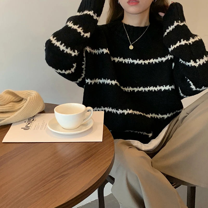 Maglione in stile vintage senza tempo