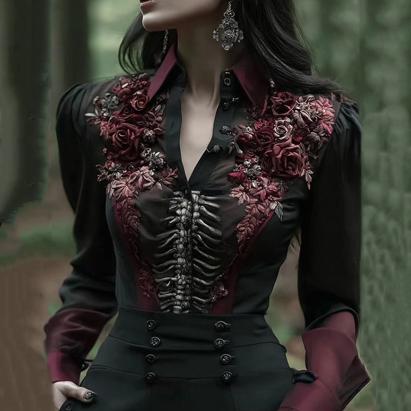 Camicia in stile vintage senza tempo