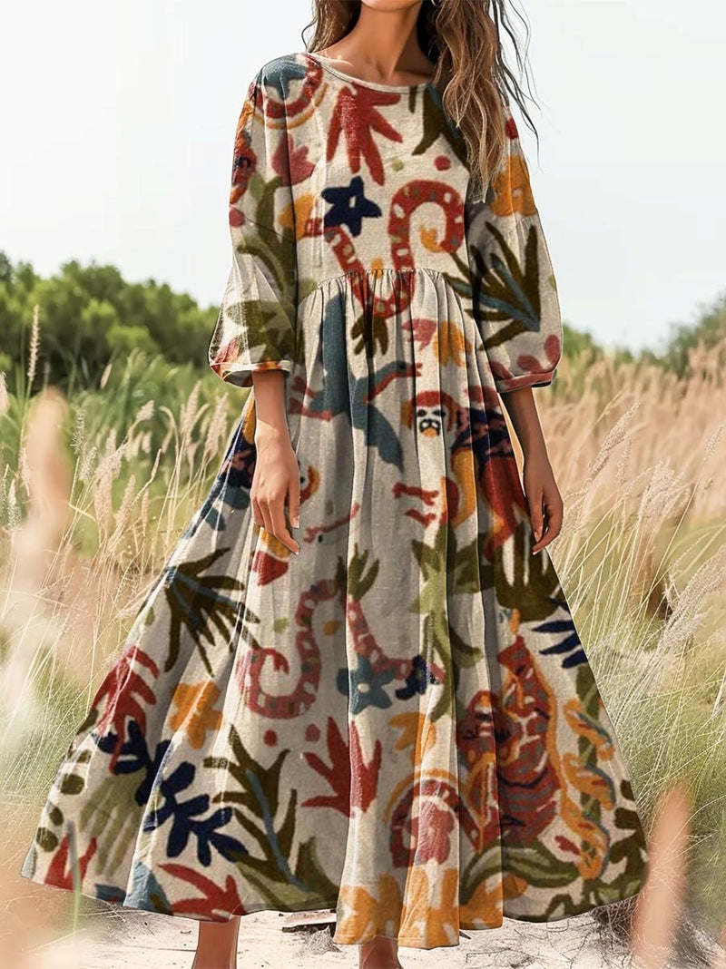 Vestito dal design curato