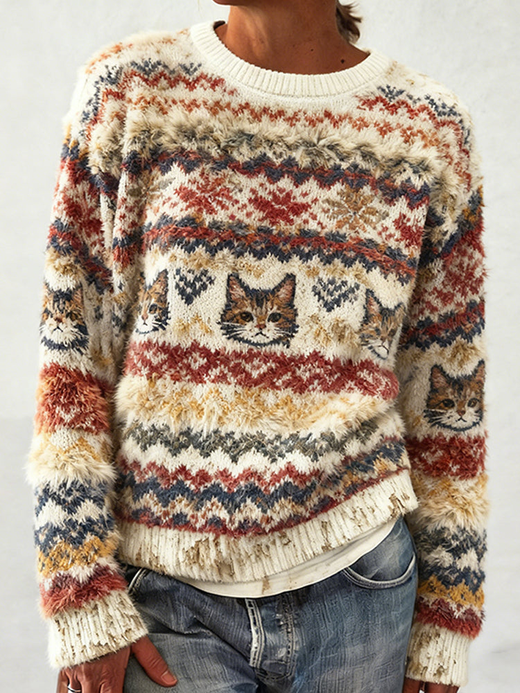 Maglione ispirato al vintage