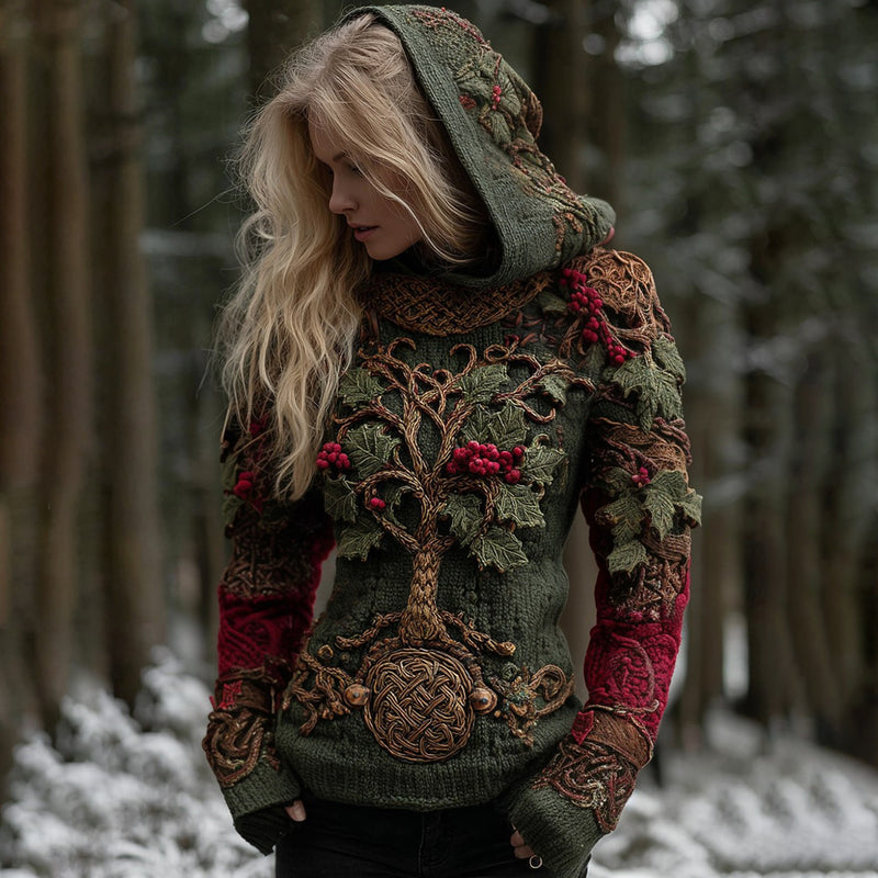 Maglione dal design curato