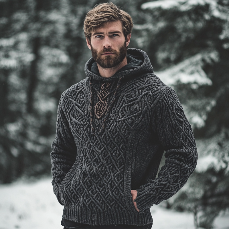 Maglione dal design curato
