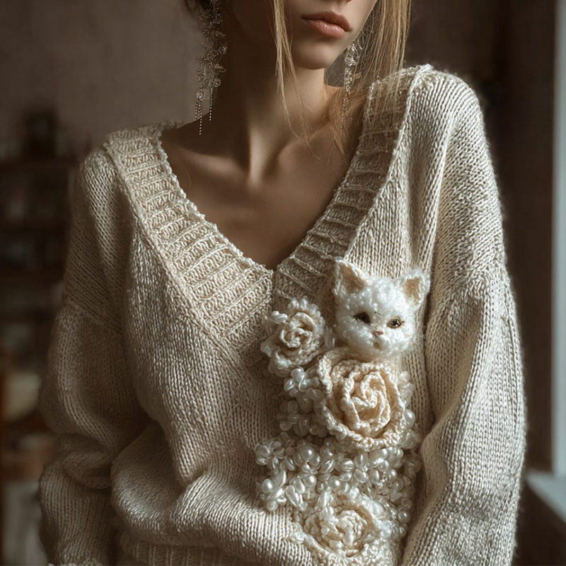 Maglione dal design elegante