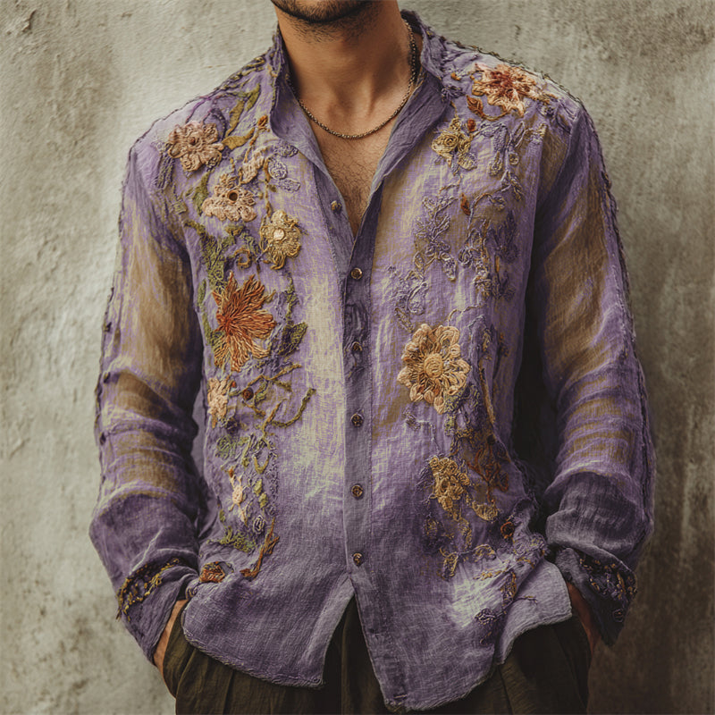 Camicia dal design curato