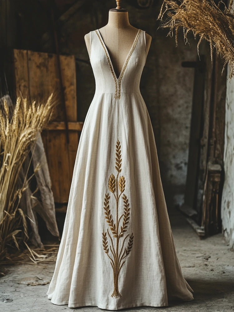 Vestito dal design curato