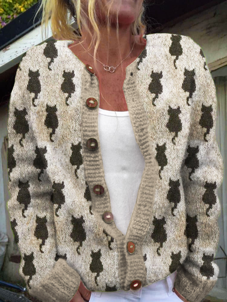 Cardigan dal design raffinato