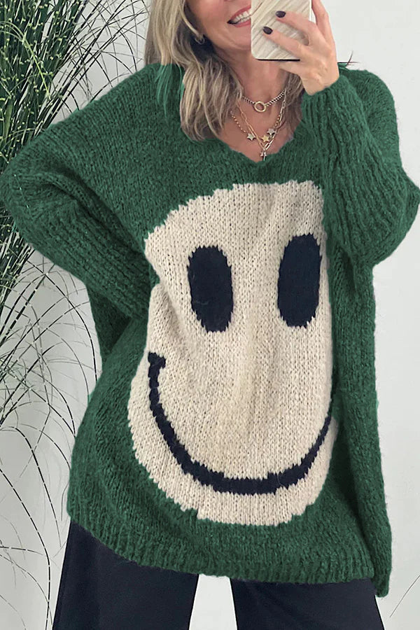 Maglione dal design curato