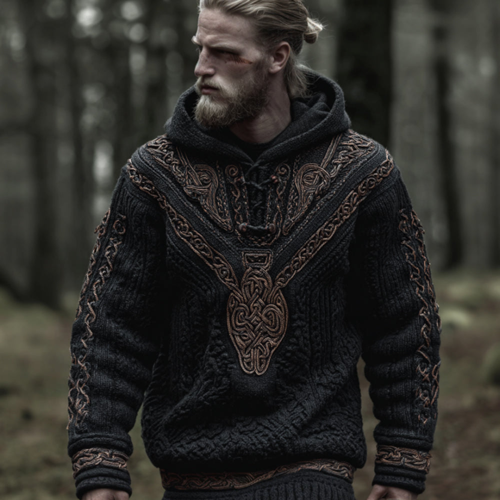 Viking Style Celtic Knot Sweater artswardrobe