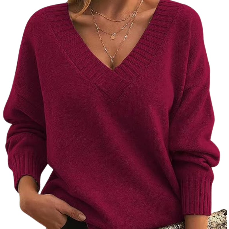 Maglione dal design curato