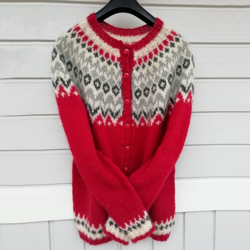 Cardigan in stile vintage senza tempo
