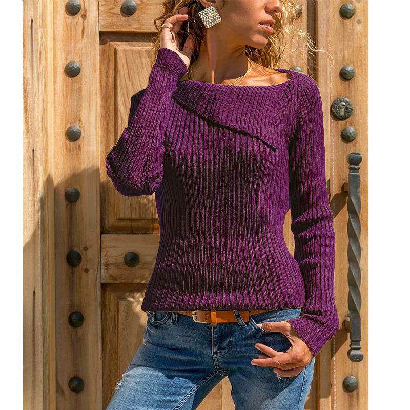 Maglione dal design curato