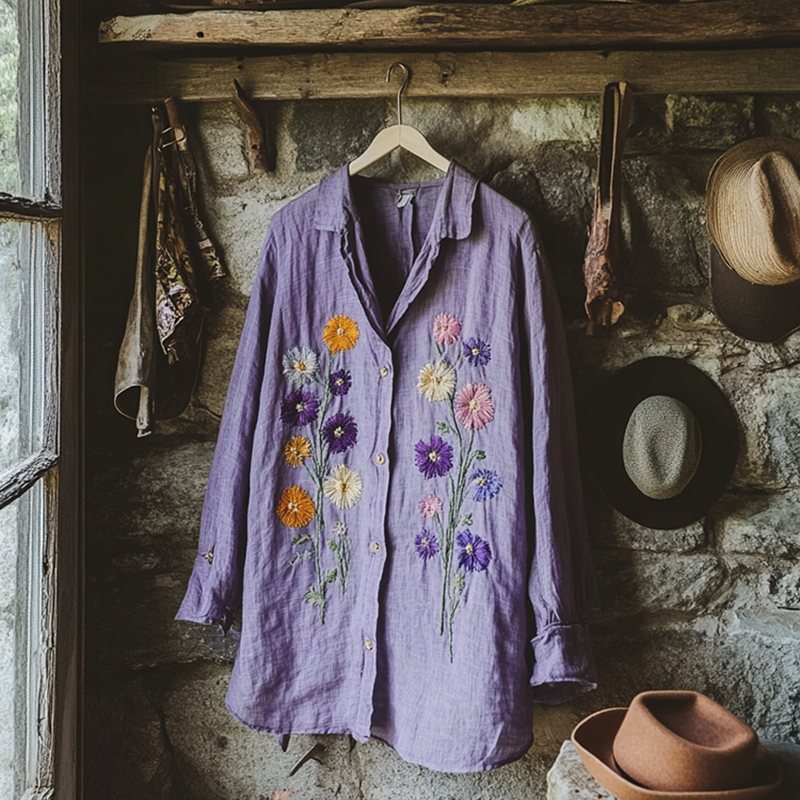 Camicia in stile vintage senza tempo
