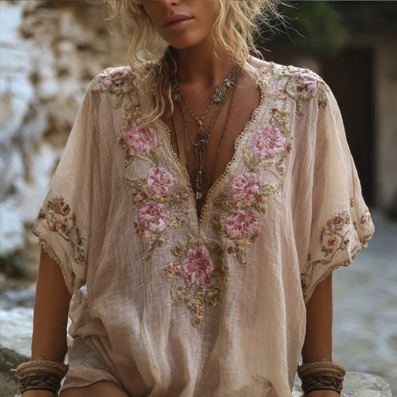 Camisa de estilo vintage atemporal