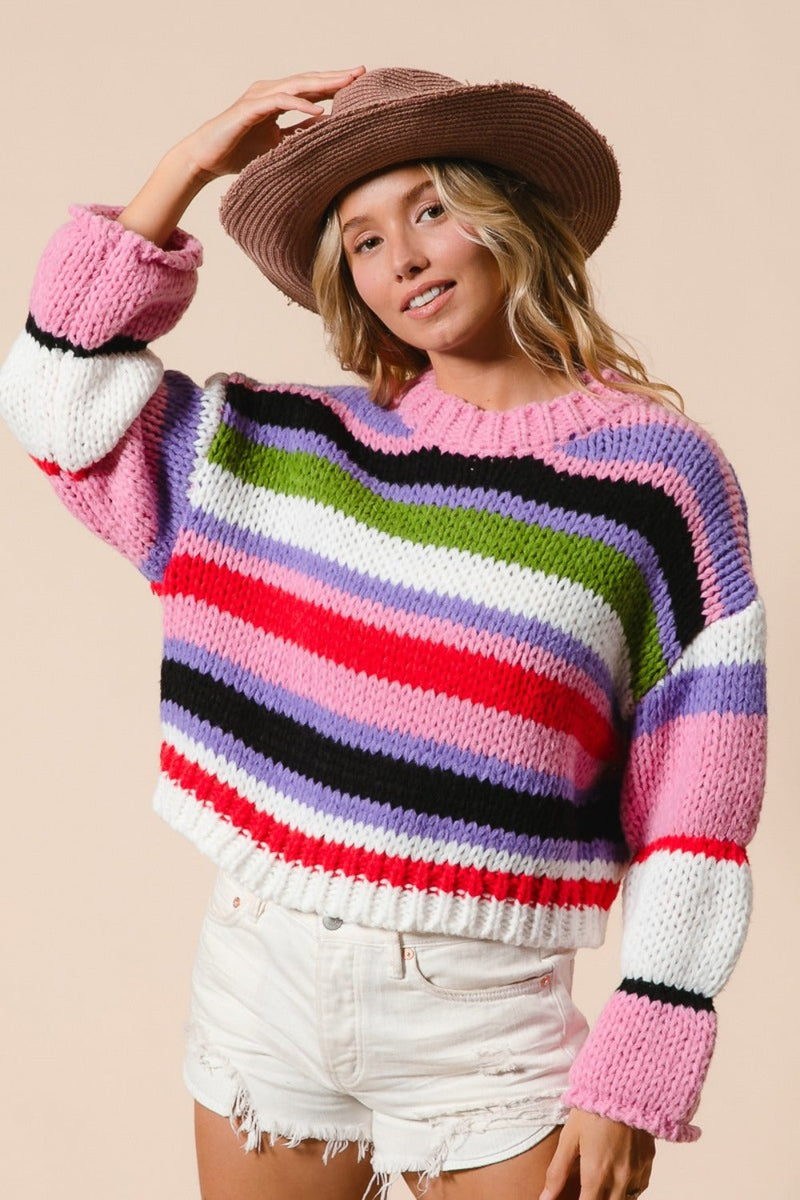 Maglione in stile vintage senza tempo