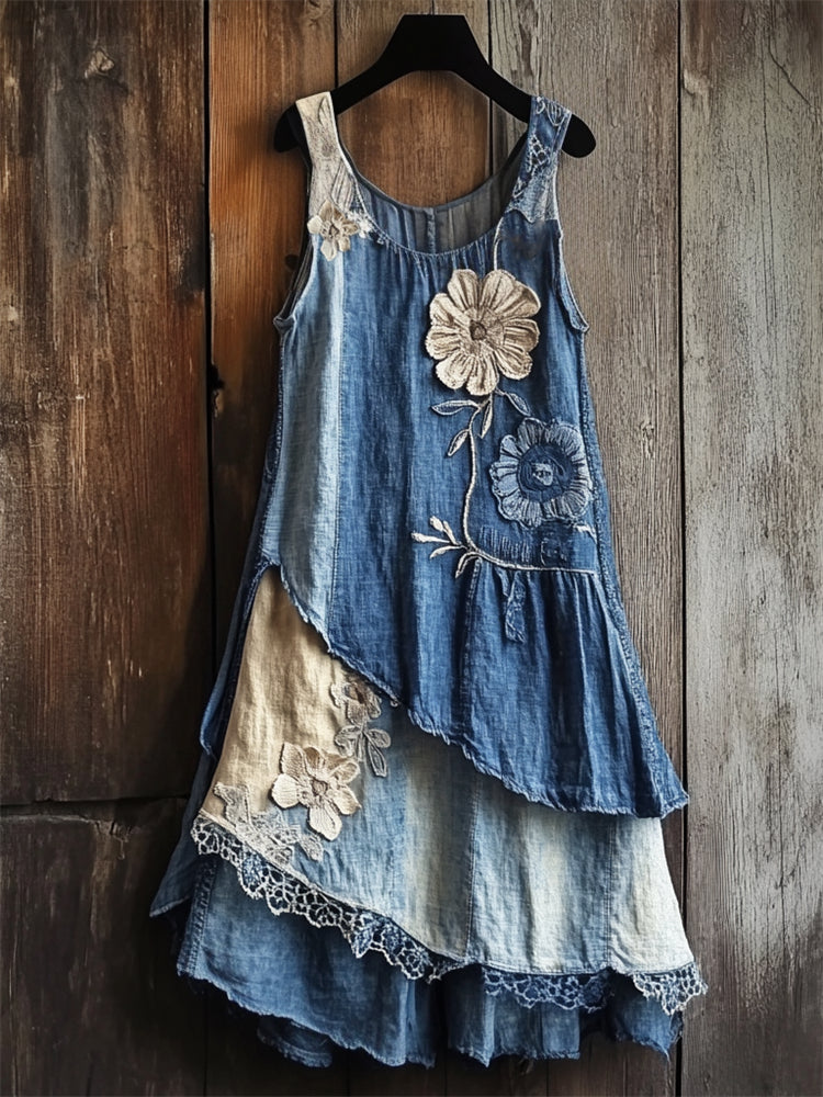 Vestito dal design curato