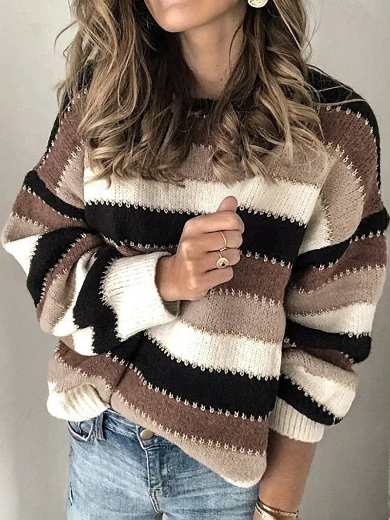 Maglione dal design curato