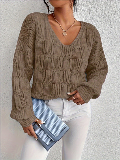 Maglione dal design curato
