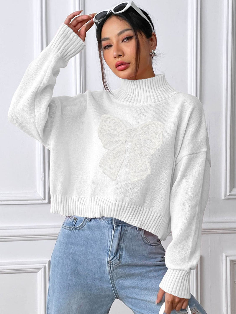 Maglione dal design curato