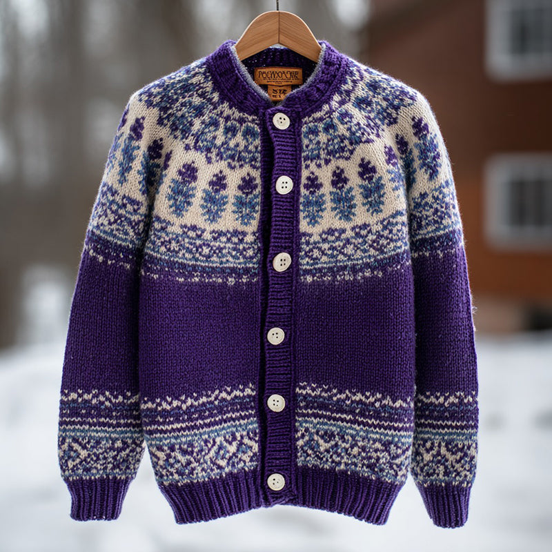 Cardigan dal design classico