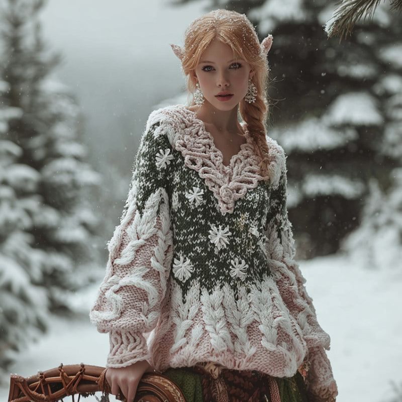 Maglione ispirato al vintage