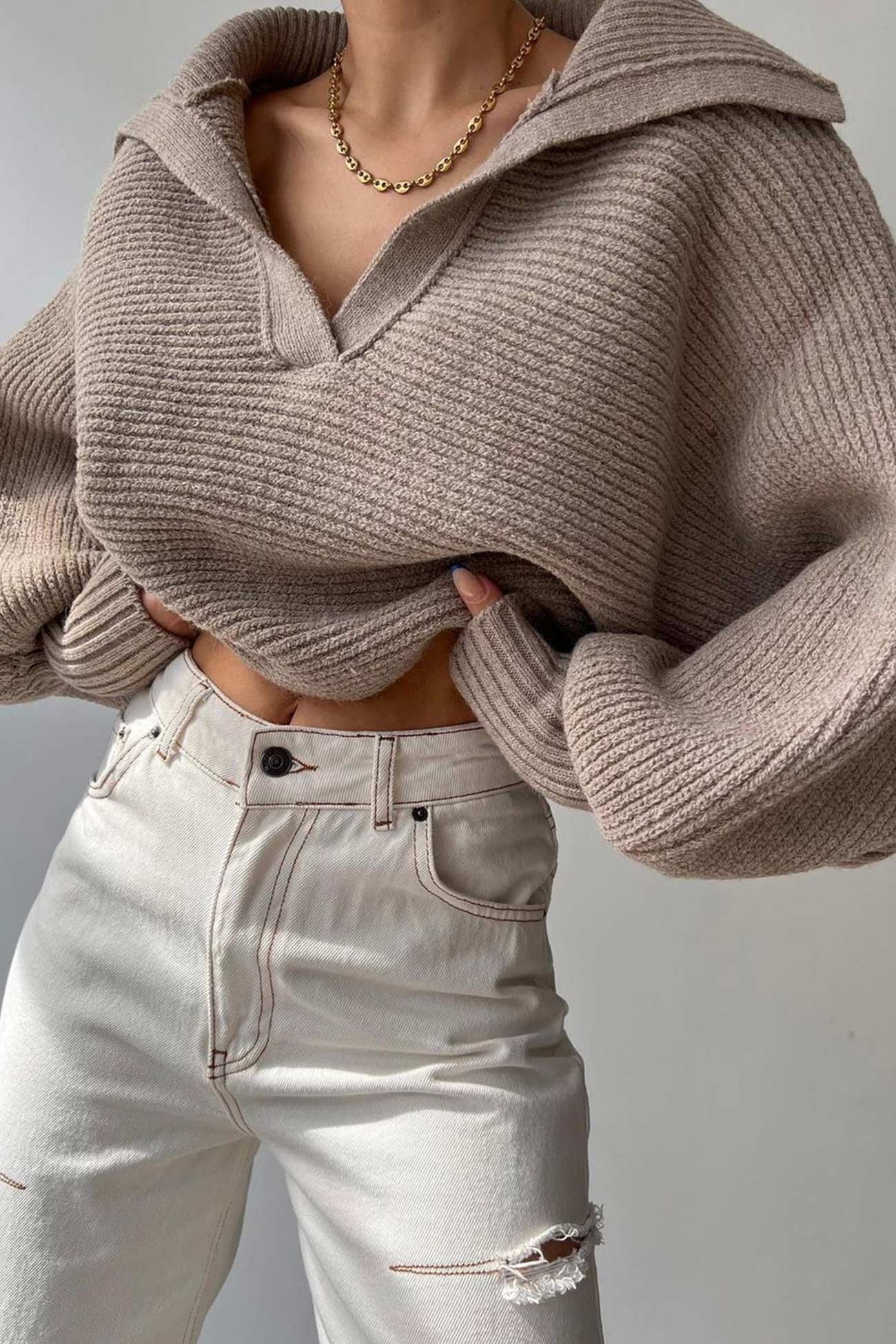 Maglione splendidamente realizzato