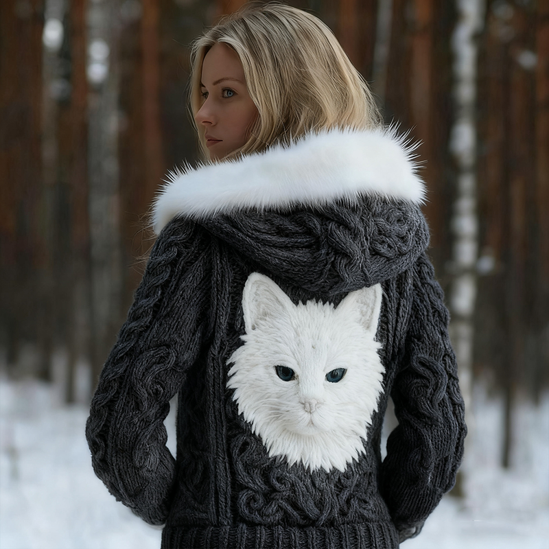 Maglione dal design curato