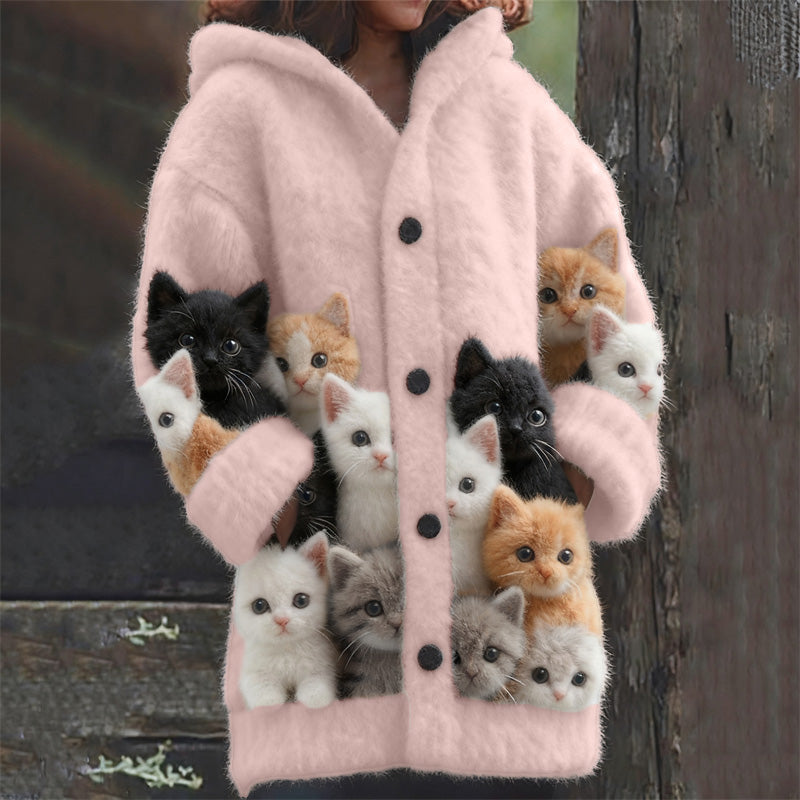 Cardigan dal design curato