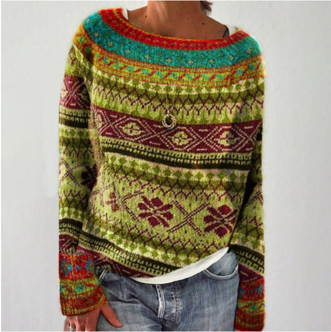 Maglione dal design curato