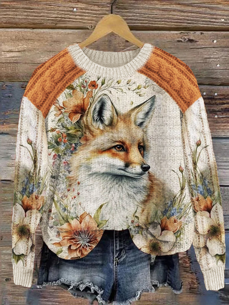 Maglione in stile vintage senza tempo
