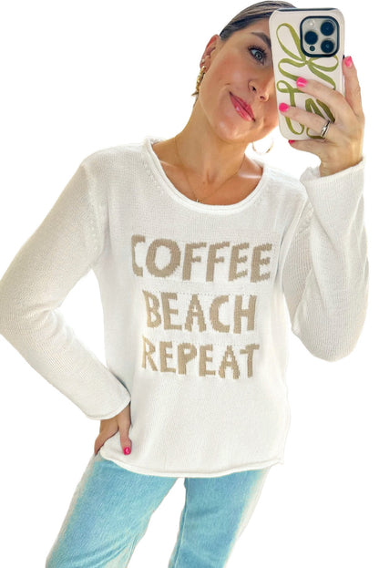 Maglione dal design curato