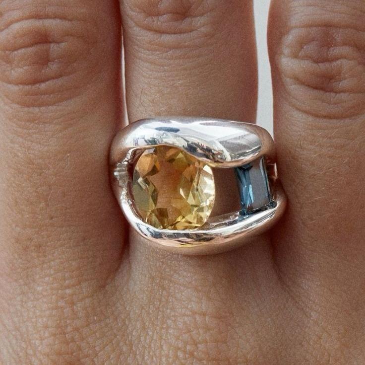 Argento Anello affascinante per ogni occasione