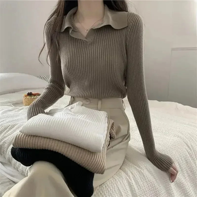 Maglione dal design curato